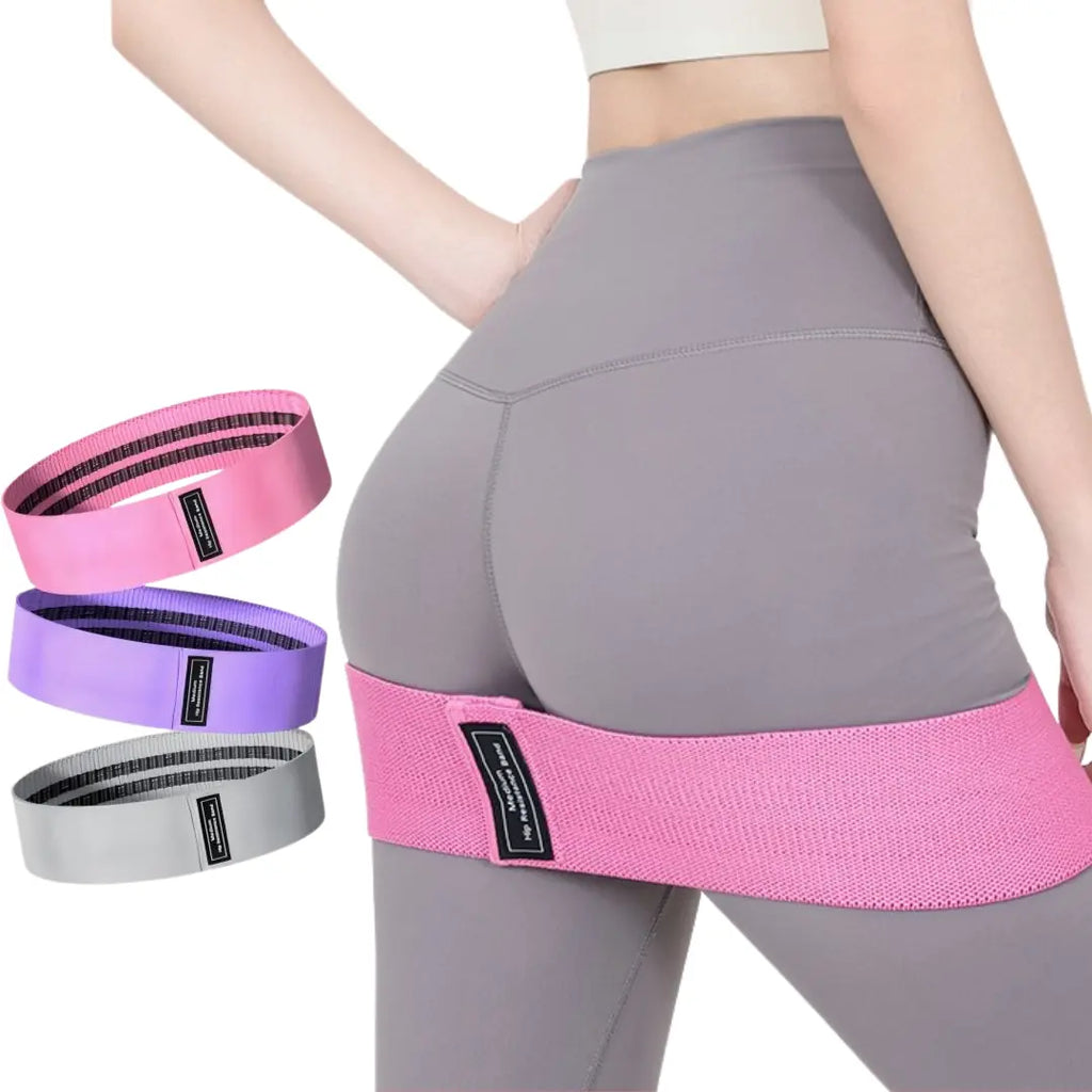 Athryonix  Elastic Resistance Bands – Booty & Glute Training Set